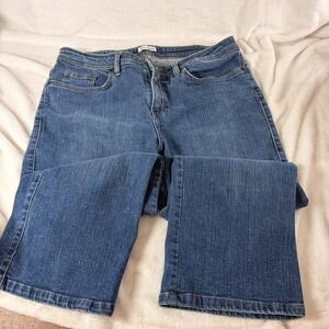 Lee Lower On The Waist Cropped/Capri Jeans 12M Y2K Comfort Stretch Casual EUC